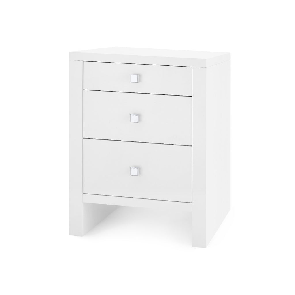 Morgan 3-Drawer Side Table | Villa & House  - MOR-130-09