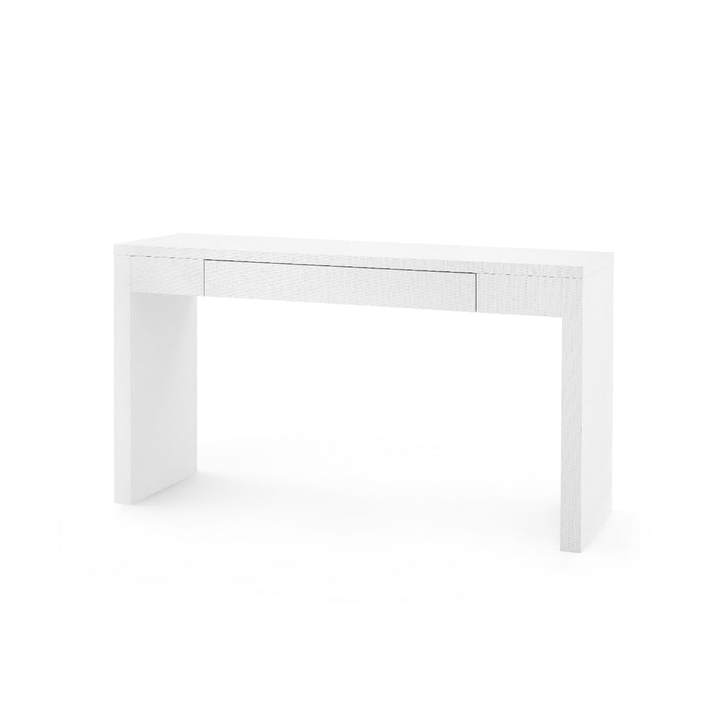 Morgan Large Grasscloth Console Table | Villa & House  - MOR-410-59