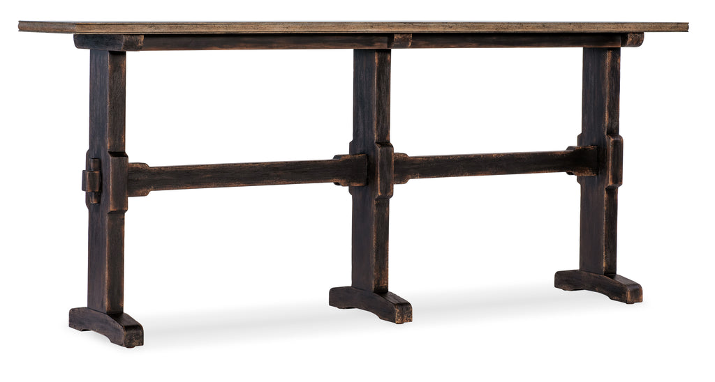 Americana Trestle Console Table | Hooker Furniture - 7050-80151-89