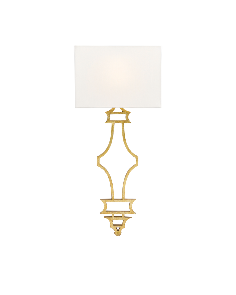 Eternity Gold Wall Sconce | Currey & Co - 5000-0030