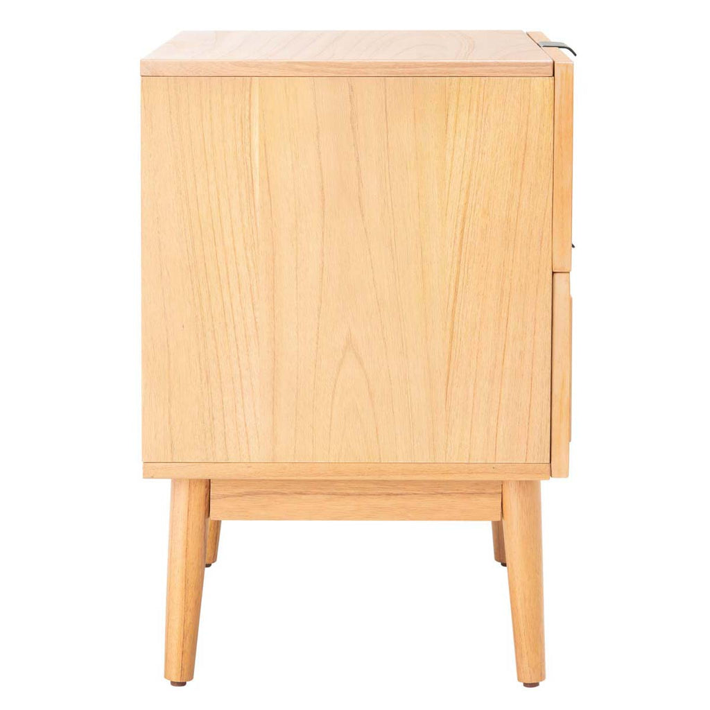 Safavieh Baisley 2 Drawer Rattan Nightstand , NST5003