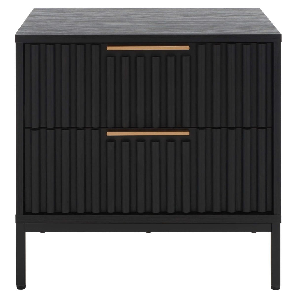 Safavieh Lylia 2 Drawer Nightstand, NST9605