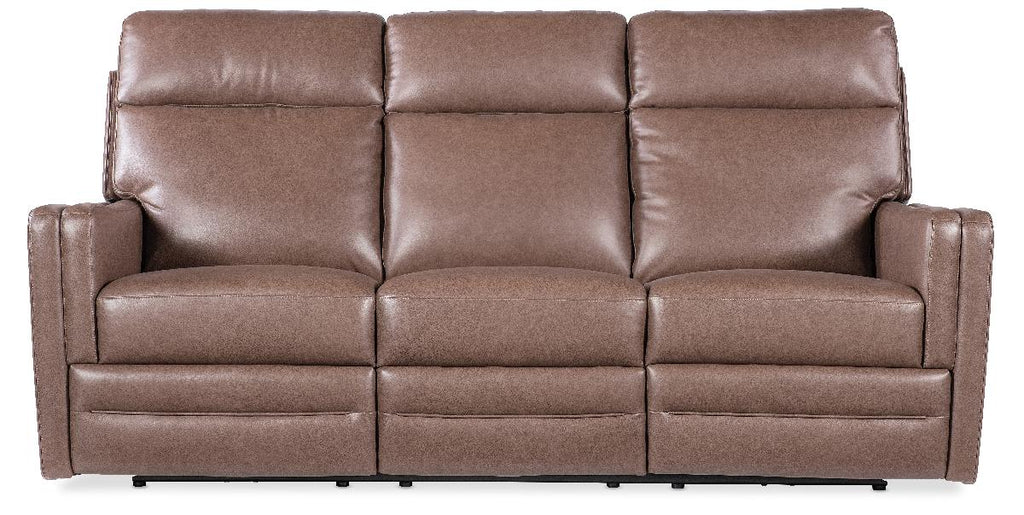 Twain Zero Gravity Power Sofa w/Power Headrest and Lumbar | Hooker Furniture - SS645-PHZL3-070