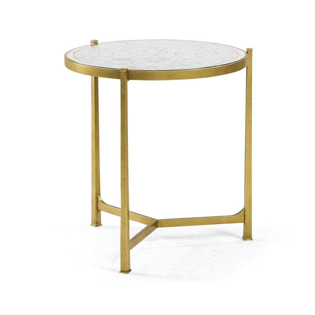 Luxe End Table | Jonathan Charles - 494140-G-GES