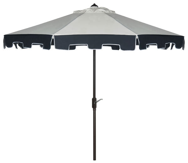 uv-resistant-city-fashion-9ft-auto-umbrella-safavieh-pat8005-Ivory / Navy