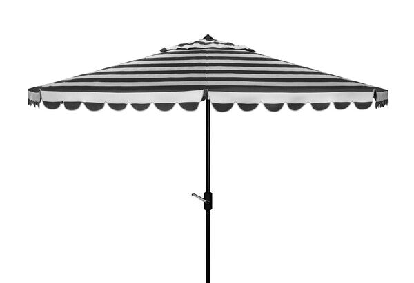 vienna-11ft-rnd-crank-umbrella-safavieh-pat8111-Black/White