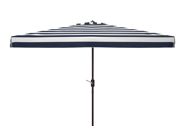elsa-fashion-line-6-5-x-10-ft-rect-umbrella-safavieh-pat8303-Black/White