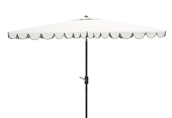 venice-6-5-x-10-ft-rect-crank-umbrella-safavieh-pat8310-Ivory/Black