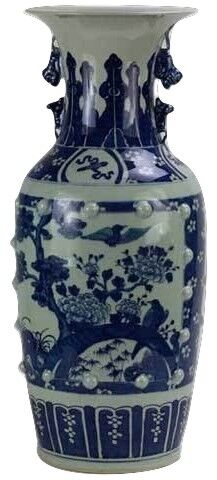 Extra Large Bird Scene Vase | Enchanted Home - POR077