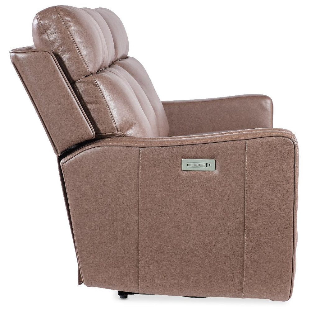 Twain Zero Gravity Power Sofa w/Power Headrest and Lumbar | Hooker Furniture - SS645-PHZL3-070