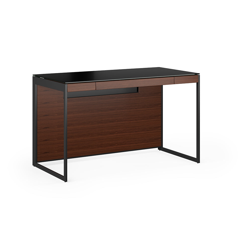 Sequel 20 6103 Small Office Desk in Chocolate & Black | BDI Furniture - 6103-Choc/Black