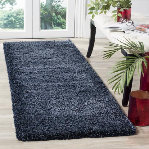 Safavieh Santa Monica Shag Rug Collection SGN725-7070 - Navy