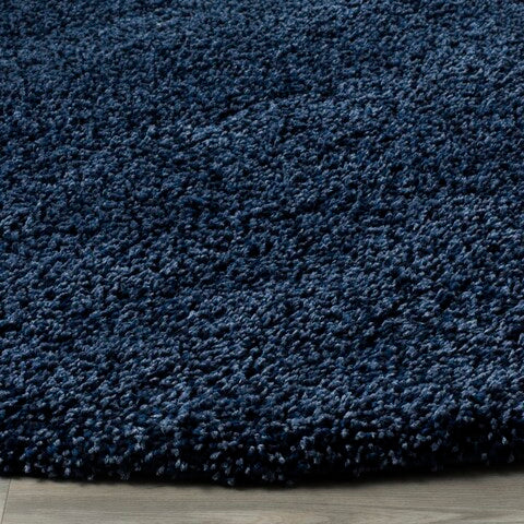 Safavieh Santa Monica Shag Rug Collection SGN725-7070 - Navy