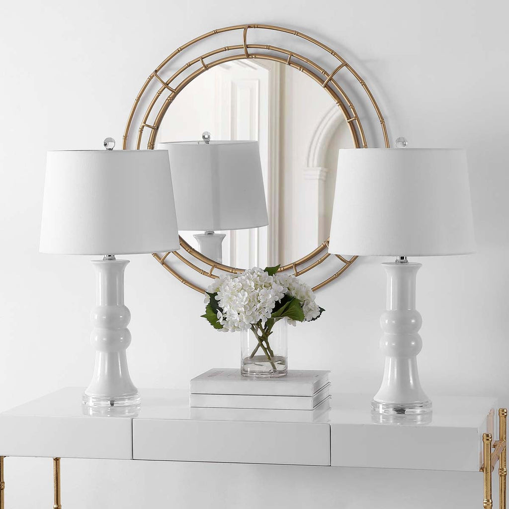 Lamber Table Lamp (Set of 2) | Safavieh - TBL4418 - Ivory