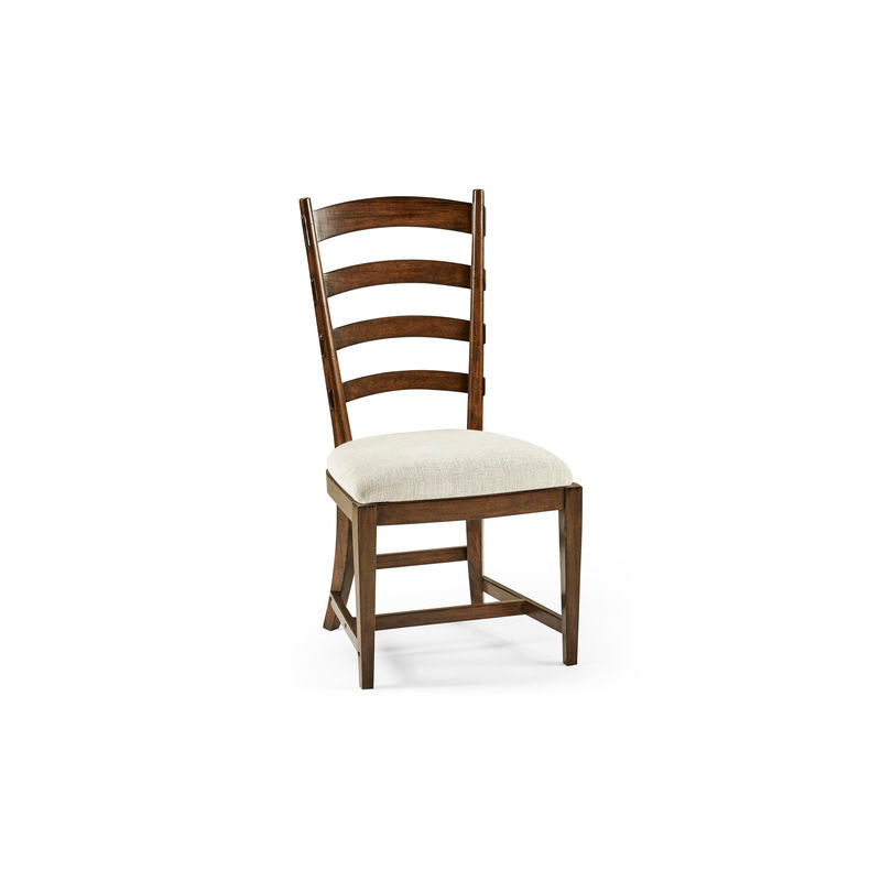 Casual Accents Walnut Dining Chair, Shambala | Jonathan Charles - 494774-SC-WAL-F400