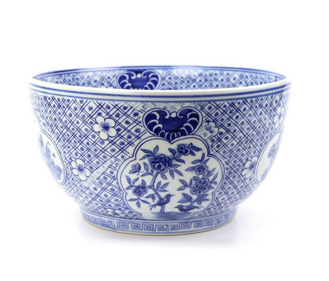 Mid Size Trellis Bowl | Enchanted Home - POR101