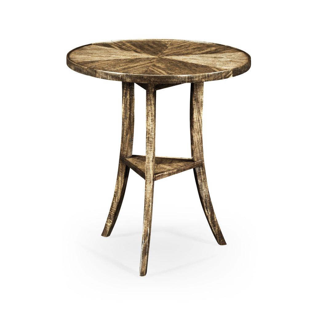 Casual Accents Medium Driftwood End Table | Jonathan Charles - 491022-DTM