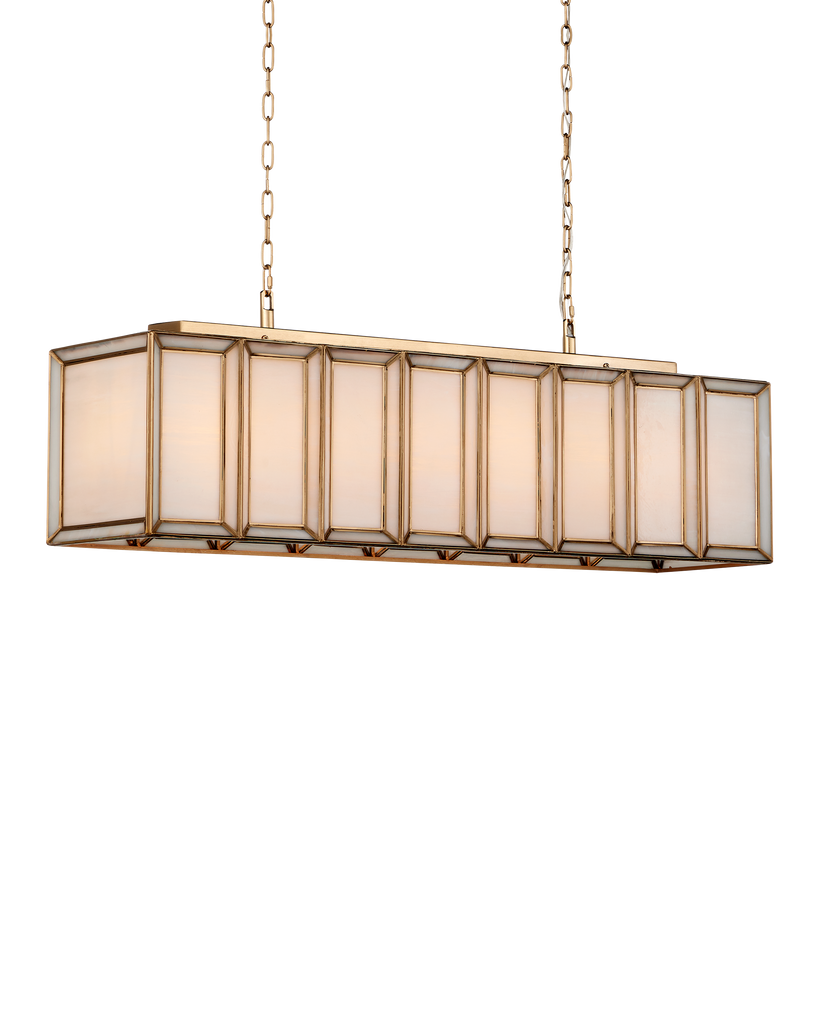 Currey & Co Daze Rectangular Chandelier | 9000-1157