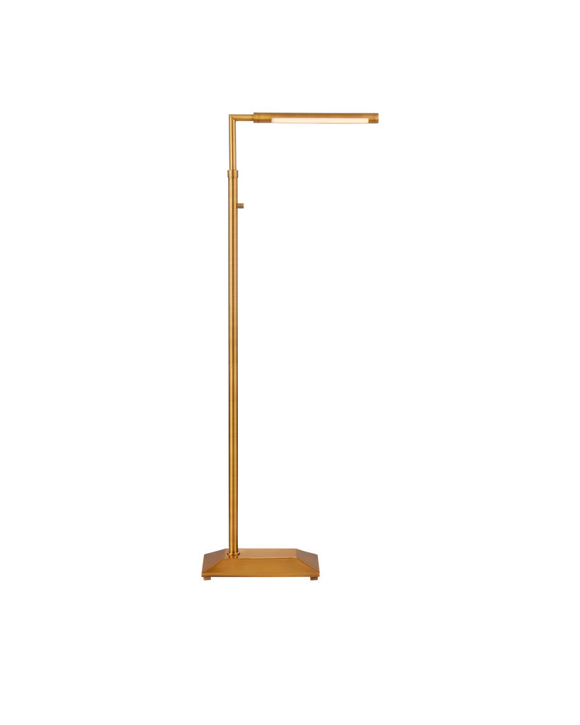 Currey & Co Autrand Brass Floor Lamp | 8000-0157