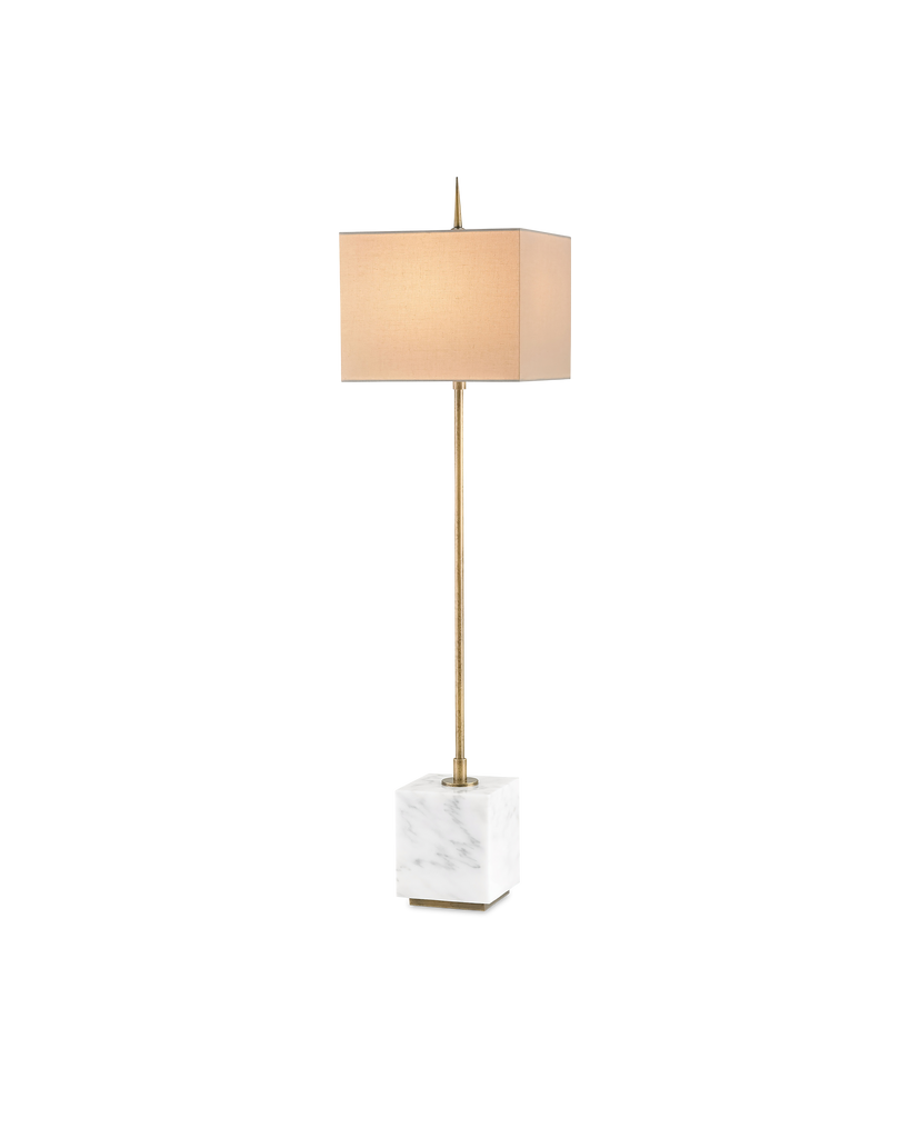 Currey & Co Thompson Brass Console Lamp | 6975