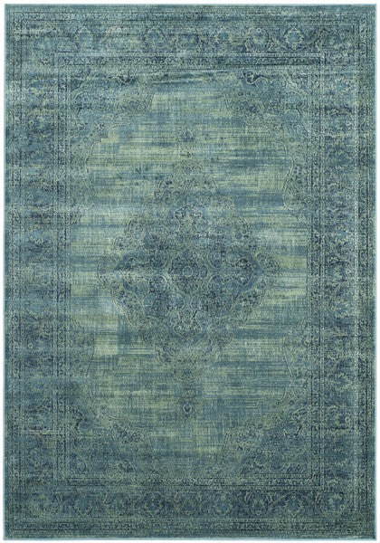 Vintage Glam 112 Rug | Safavieh - VTG112 - Turquoise / Multi