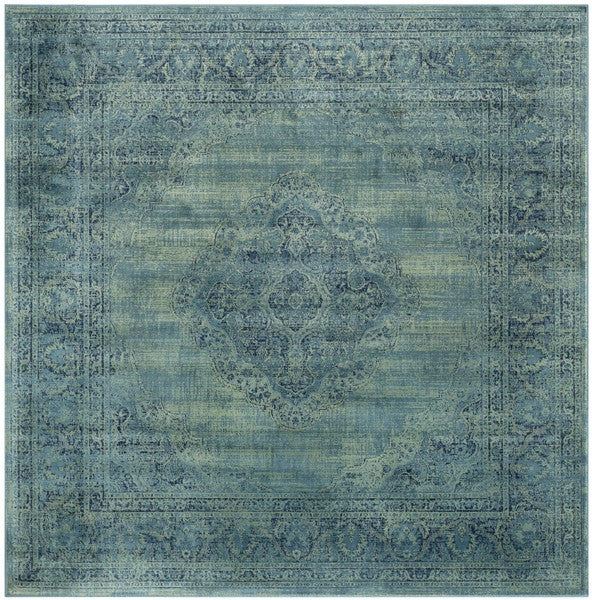 Vintage Glam 112 Rug | Safavieh - VTG112 - Turquoise / Multi