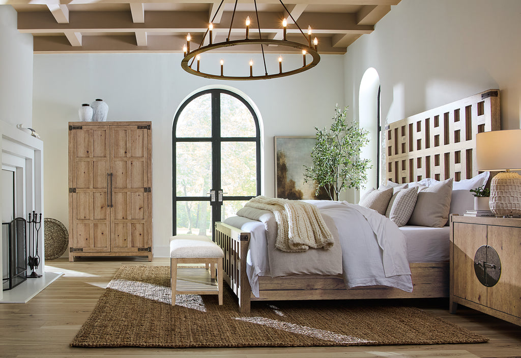 Vineyard Row Bed Bench | Hooker Furniture - 6952-90119-80