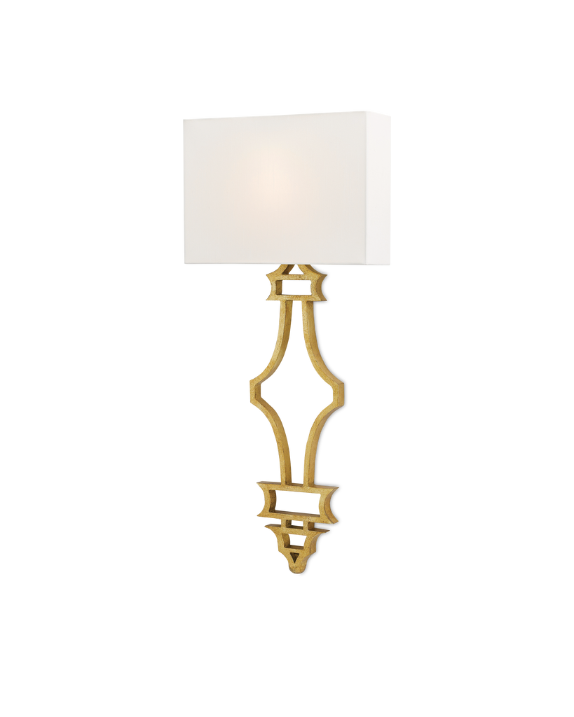 Eternity Gold Wall Sconce | Currey & Co - 5000-0030