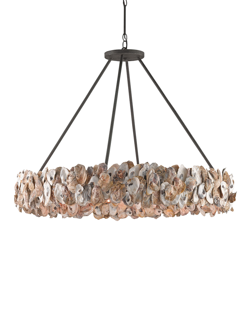 Currey & Co Oyster Shell Chandelier | 9672