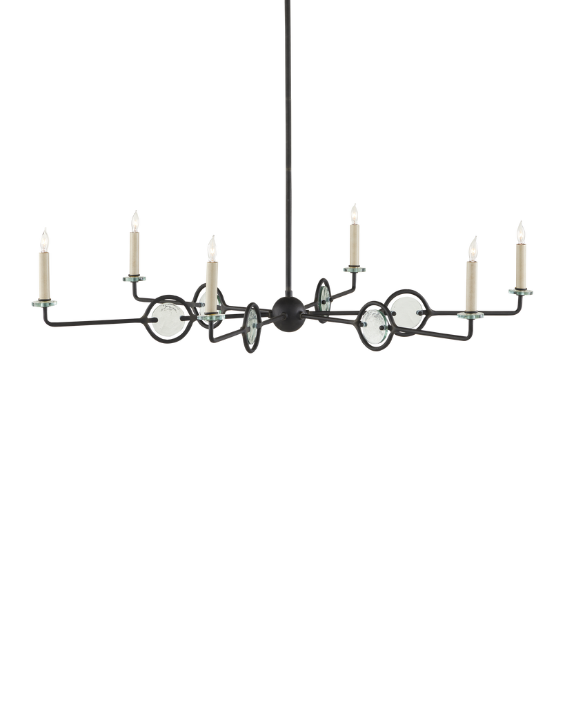 Currey & Co Privateer Bronze Chandelier | 9000-0969