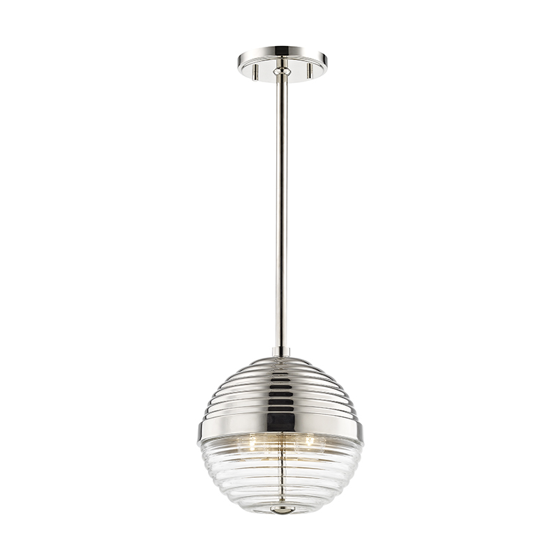 Hudson Valley Lighting 3 Light Small Pendant - Polished Nickel