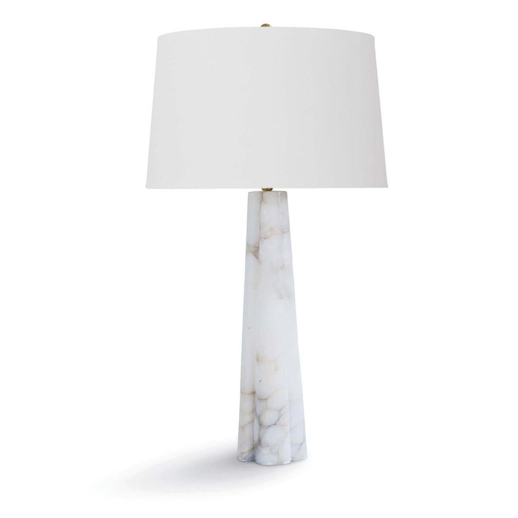 Regina Andrew Quatrefoil Alabaster Table Lamp Small