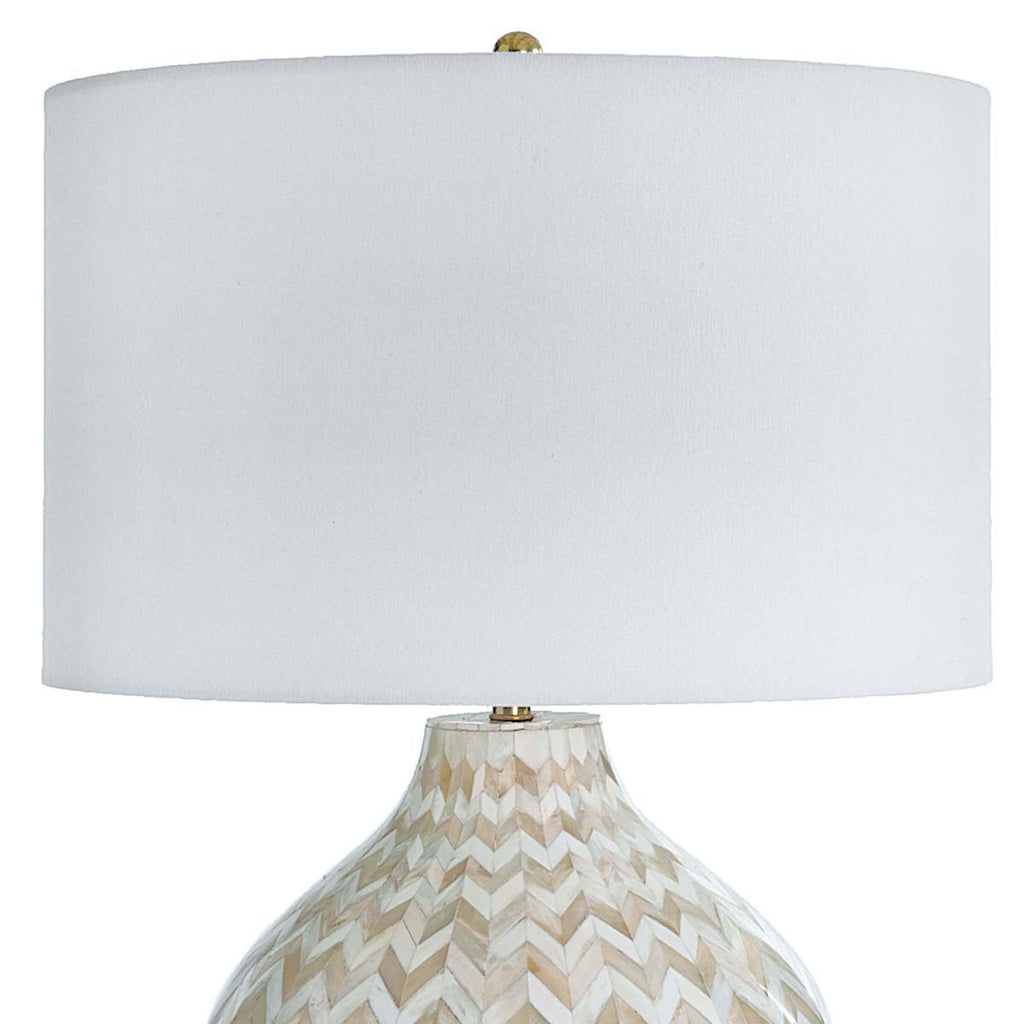 Regina Andrew Chevron Bone Table Lamp (Natural)