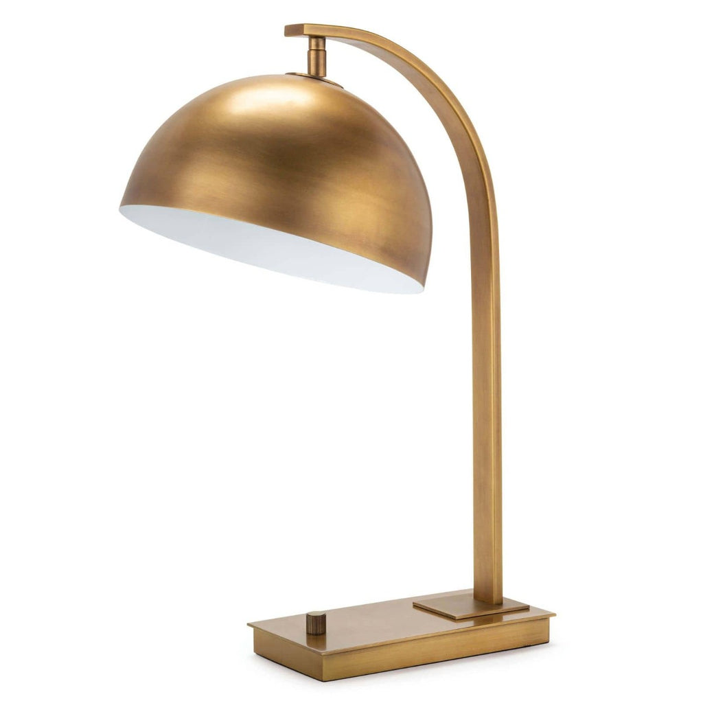 Regina Andrew Otto Desk Lamp (Natural Brass)