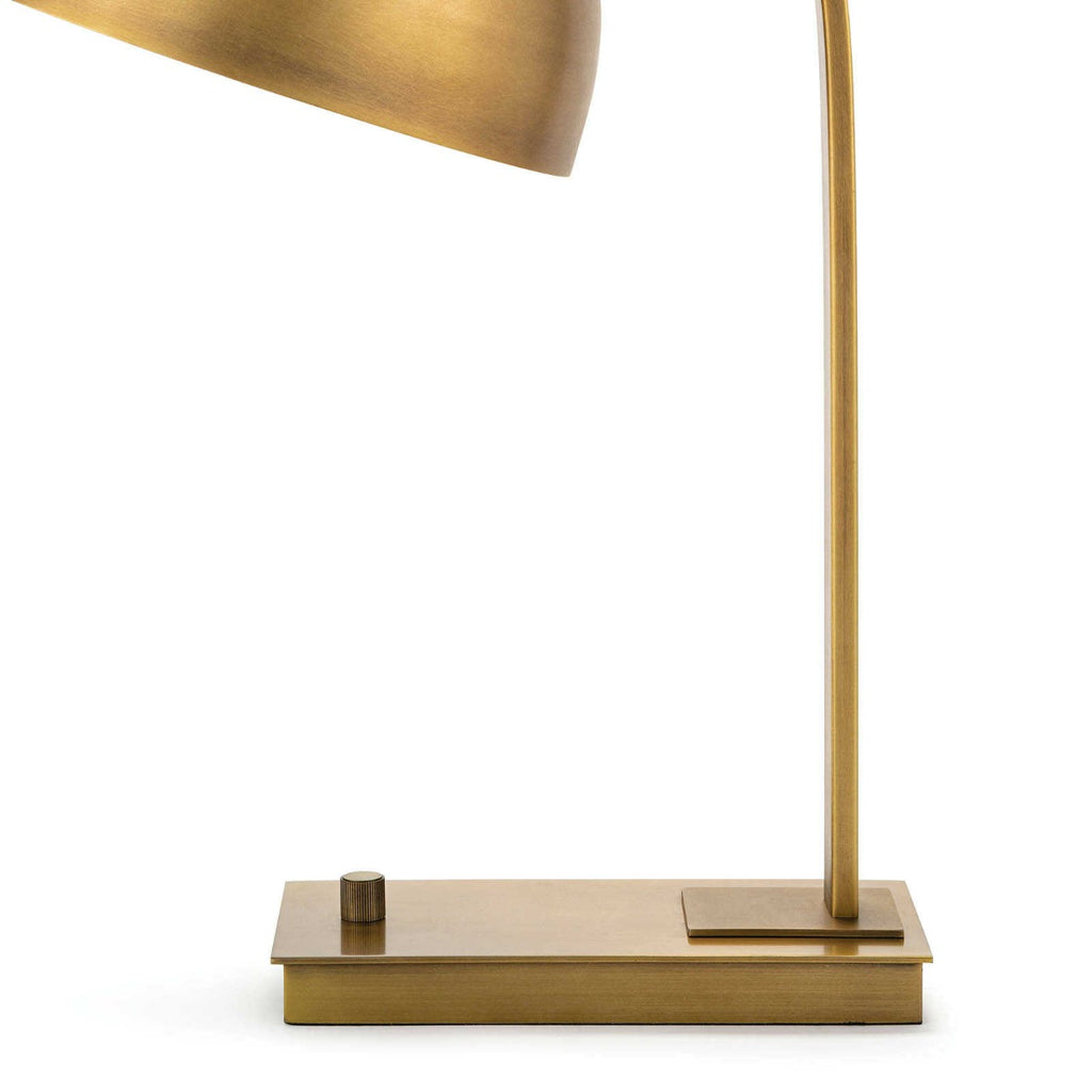 Regina Andrew Otto Desk Lamp (Natural Brass)