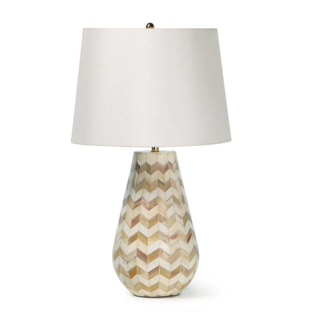 Regina Andrew Cassia Chevron Table Lamp (Natural)