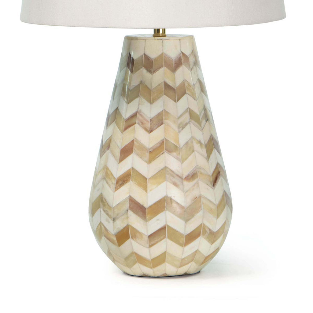 Regina Andrew Cassia Chevron Table Lamp (Natural)