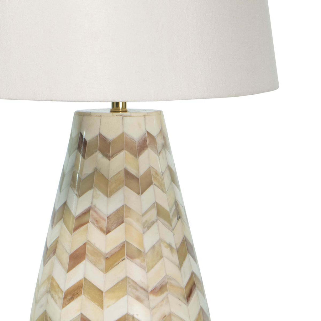 Regina Andrew Cassia Chevron Table Lamp (Natural)