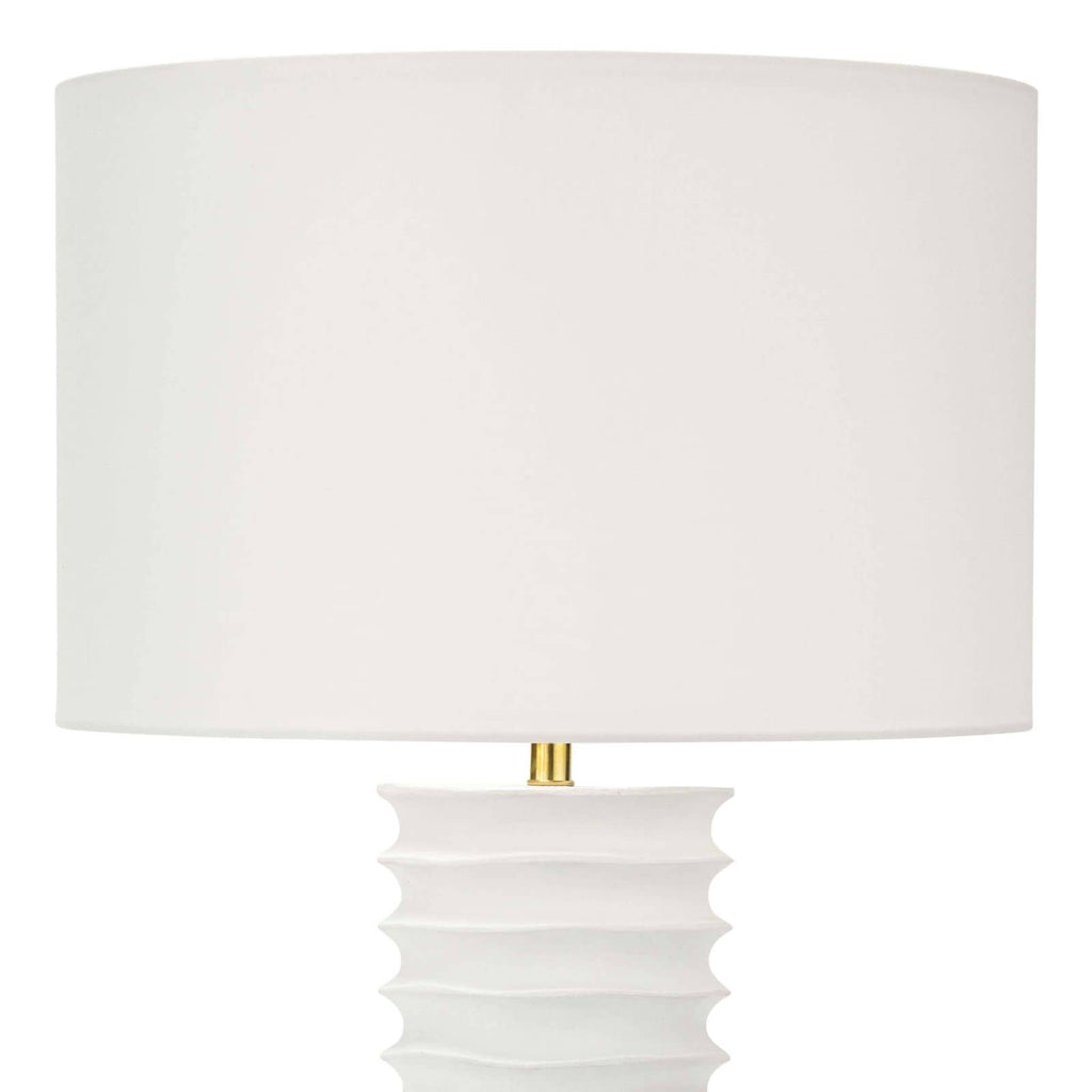 Regina Andrew Nabu Metal Column Table Lamp (White)