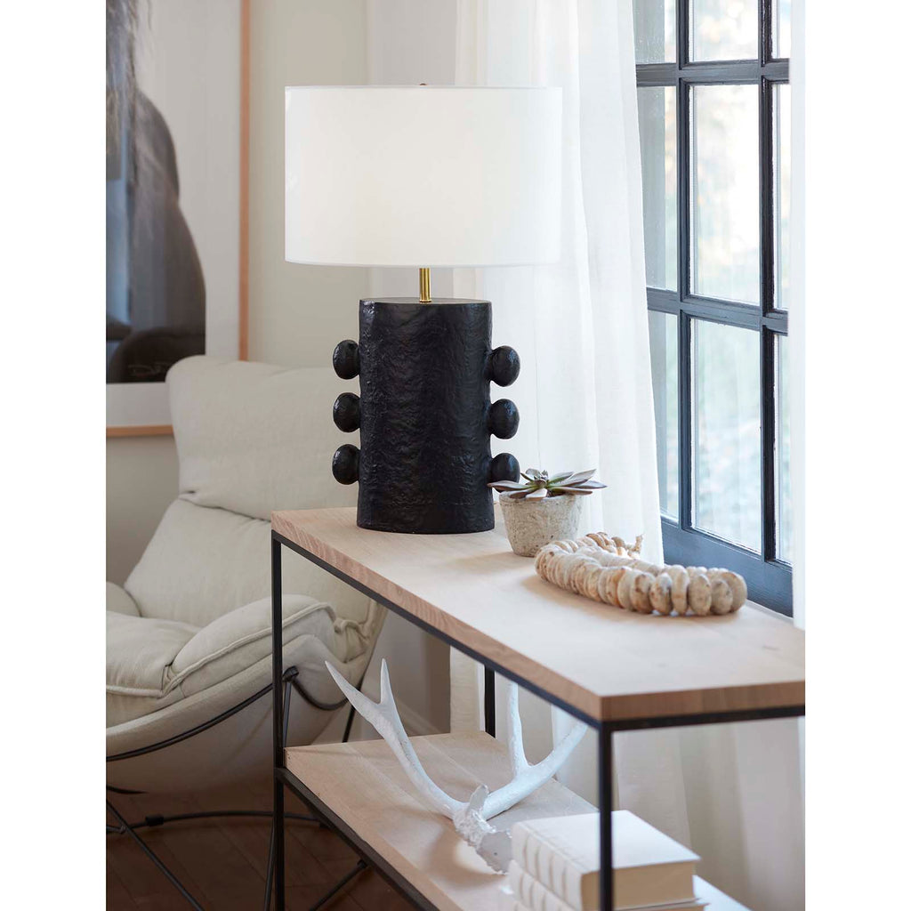 Regina Andrew Maya Metal Table Lamp (Black)