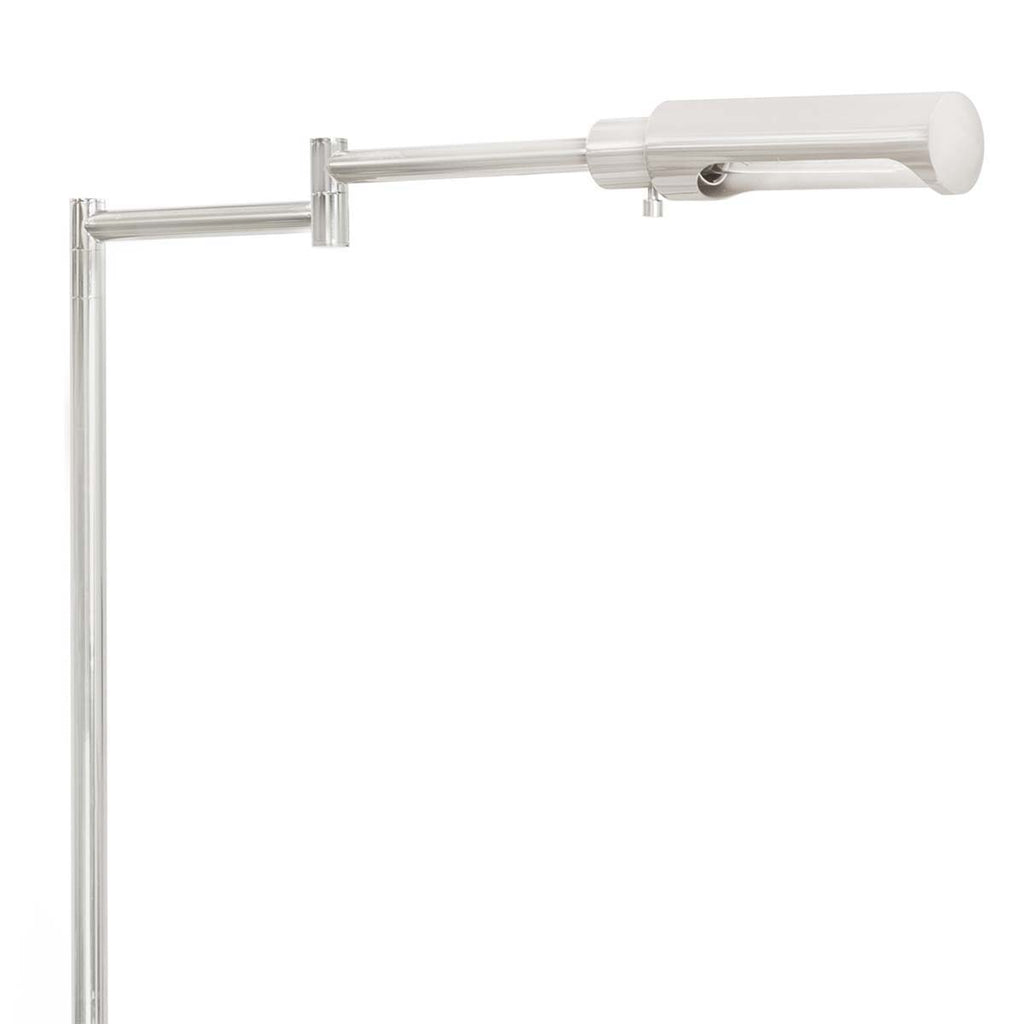 Regina Andrew Noble Floor Task Reading Lamp (Polished Nickel)