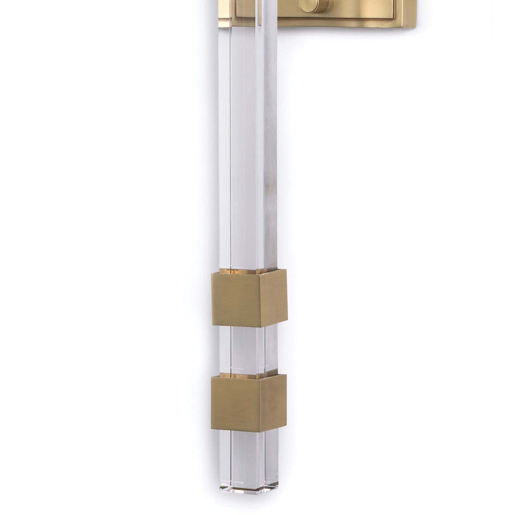 Regina Andrew Metro Sconce (Natural Brass)