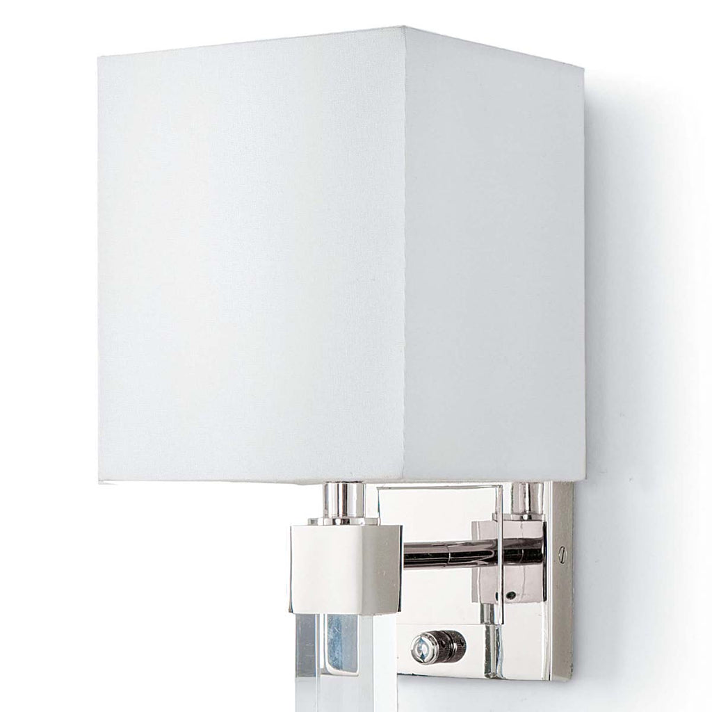 Regina Andrew Metro Sconce (Polished Nickel)