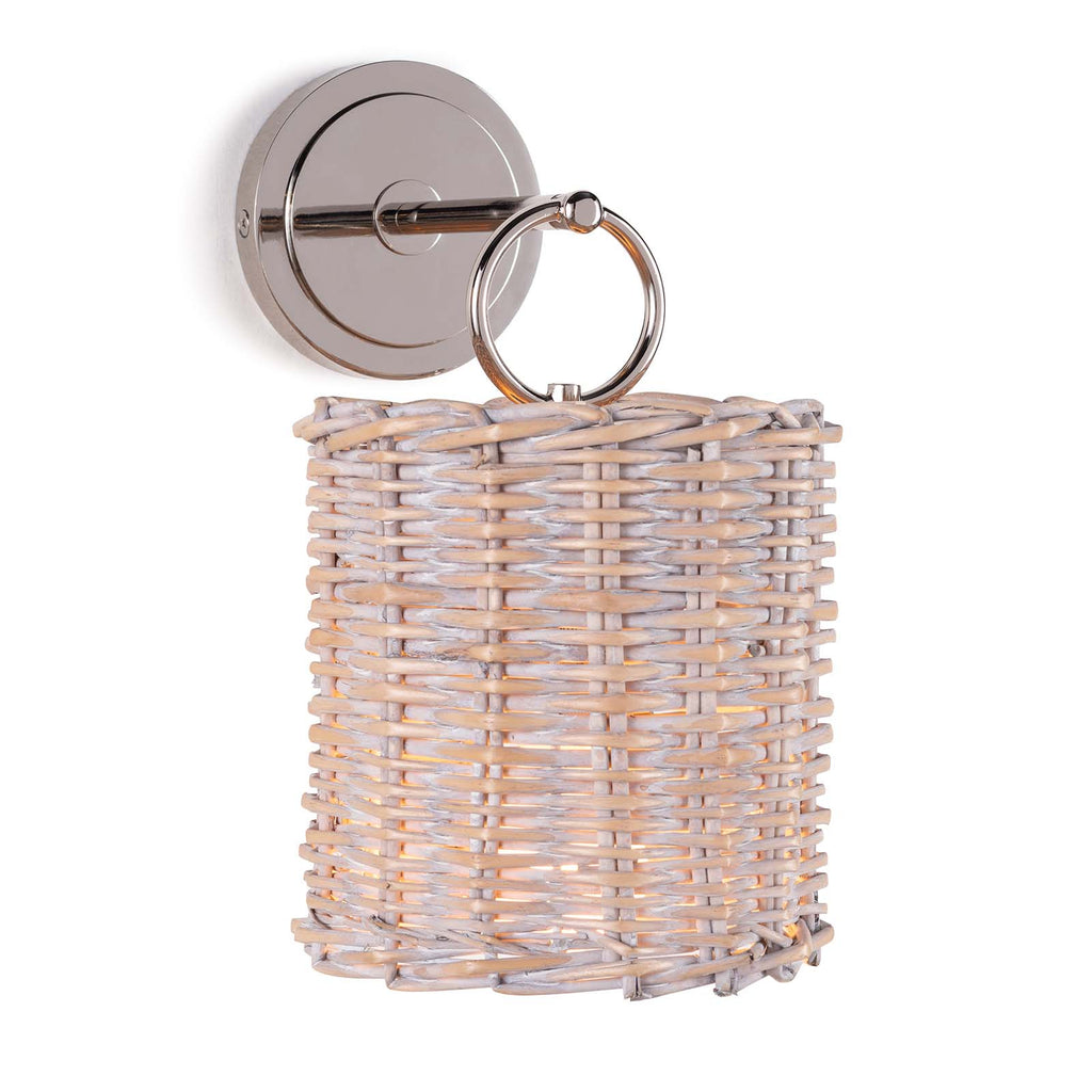 Regina Andrew Nantucket Sconce (Polished Nickel)