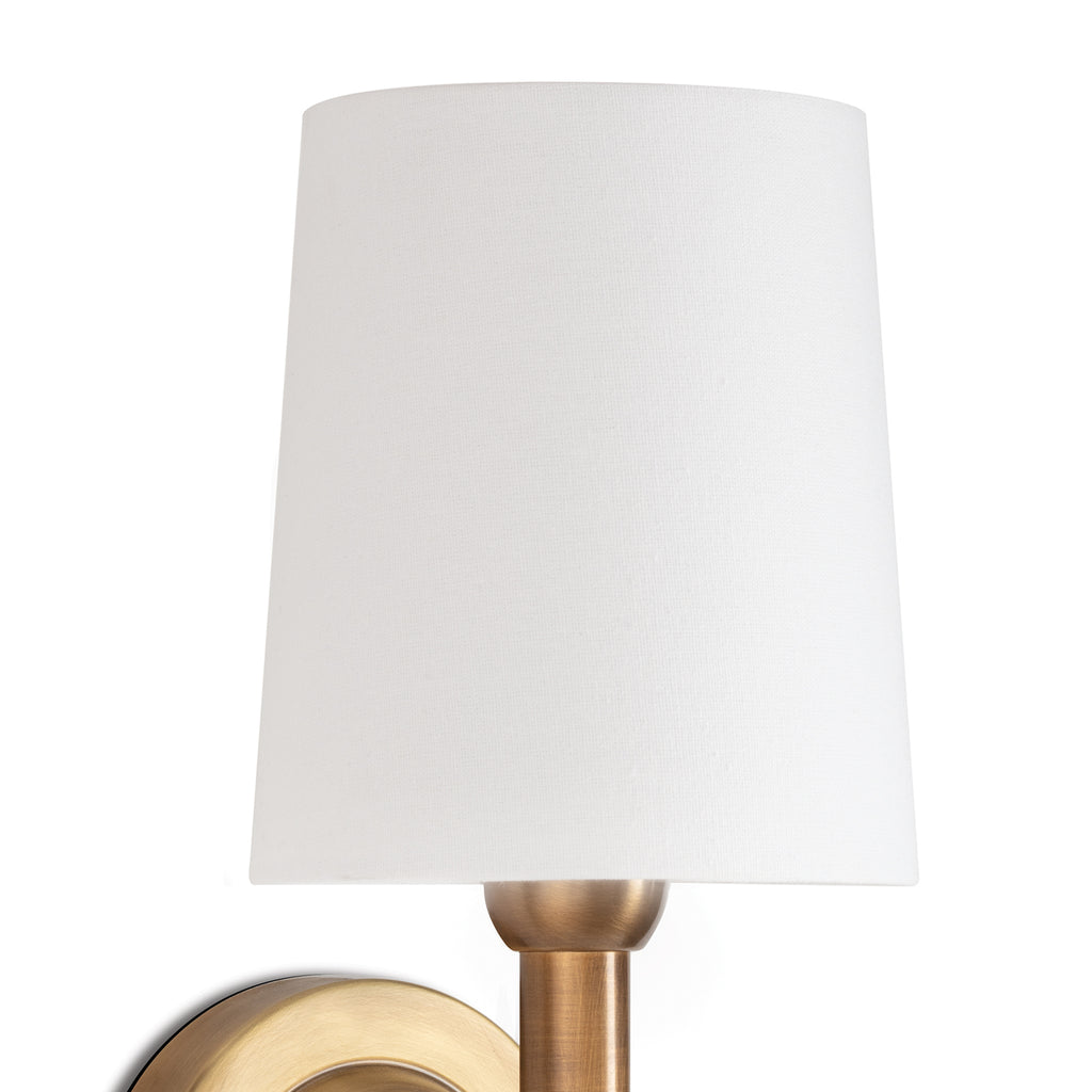 Regina Andrew Jameson Sconce (Natural Brass)