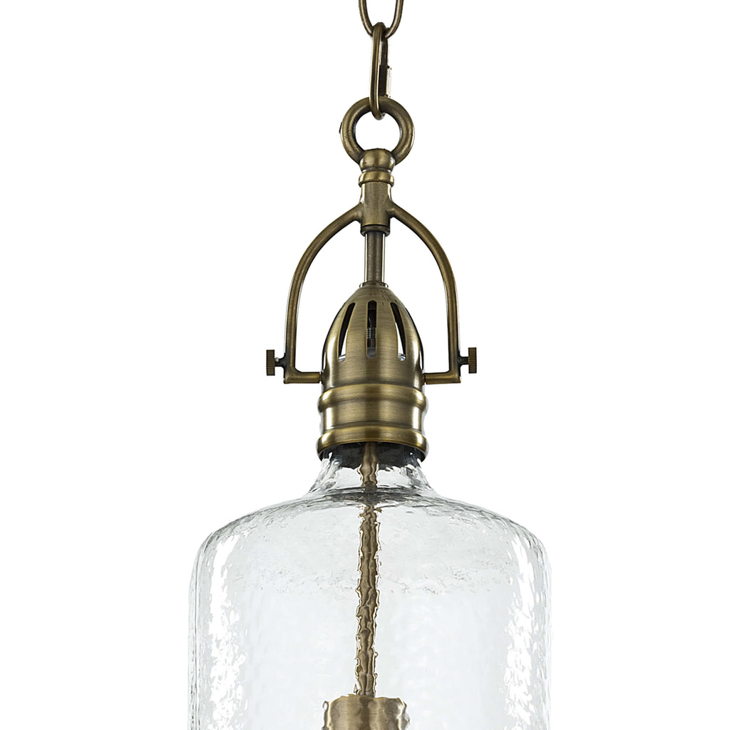 Regina Andrew Bar Pendant (Antique Brass)