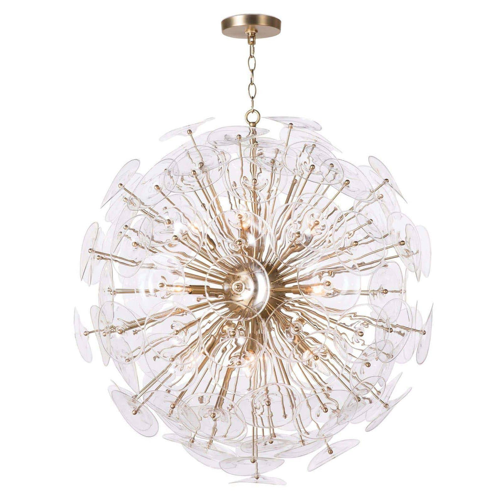 Regina Andrew Poppy Glass Chandelier Large (Clear)