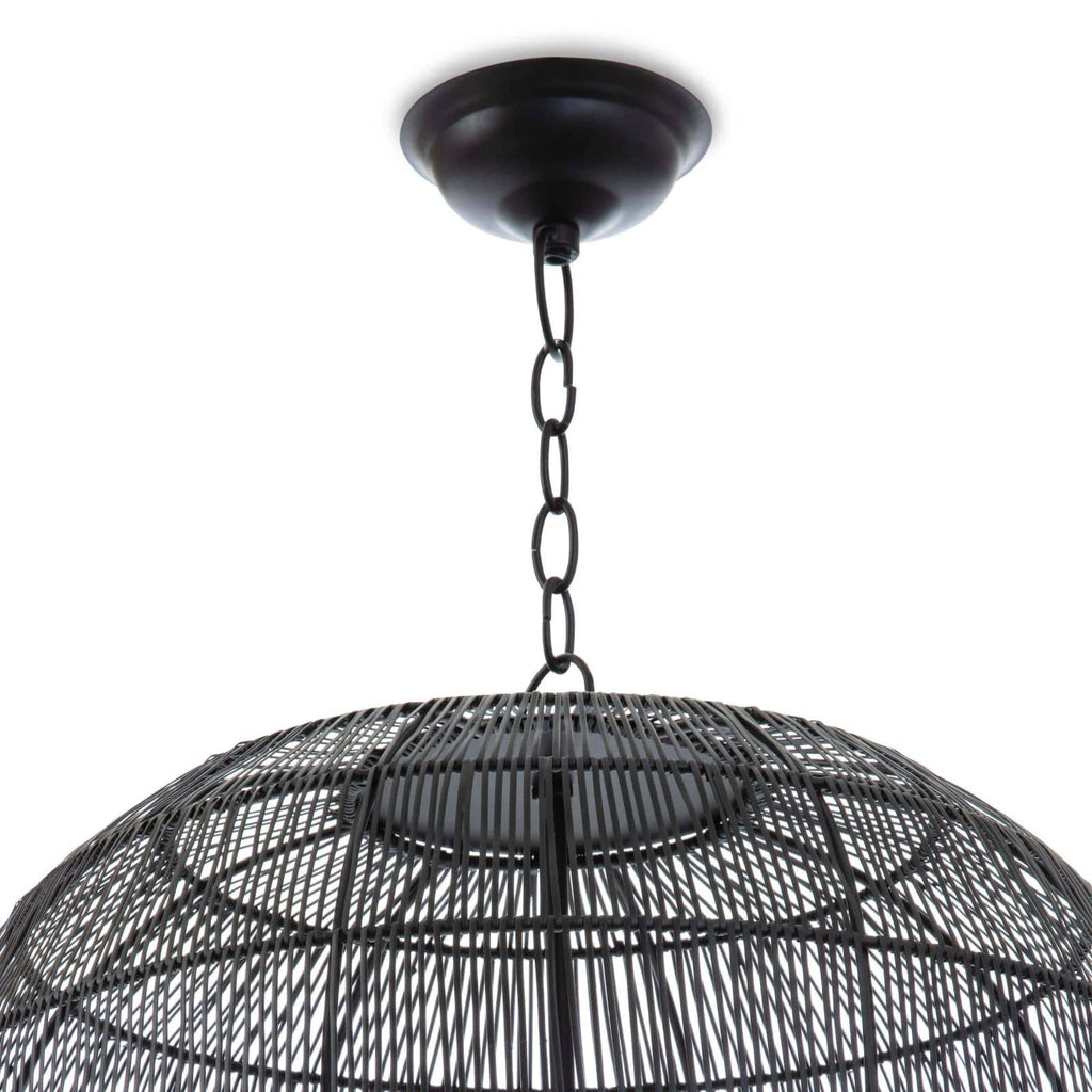 Regina Andrew Fresco Metal Pendant (Black)