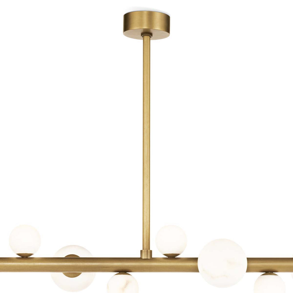 Regina Andrew Styx Chandelier (Natural Brass)