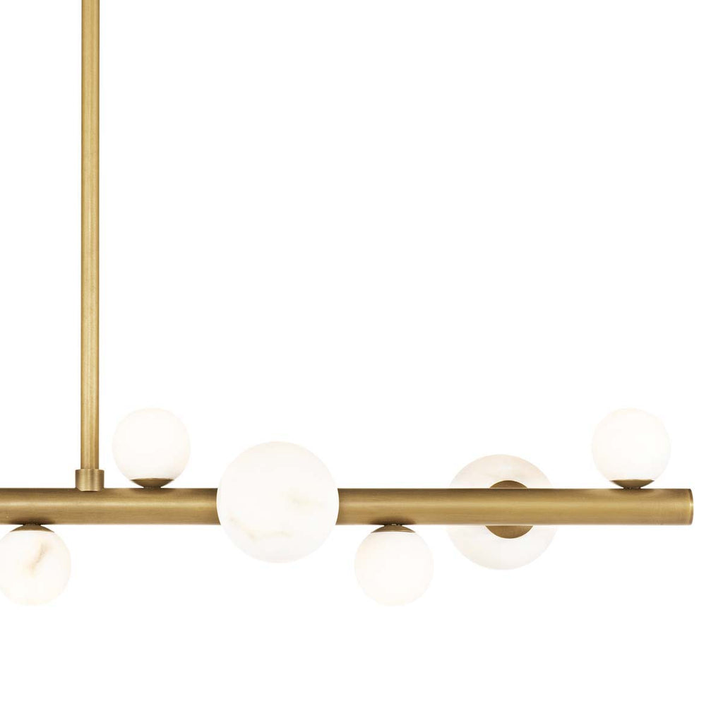 Regina Andrew Styx Chandelier (Natural Brass)